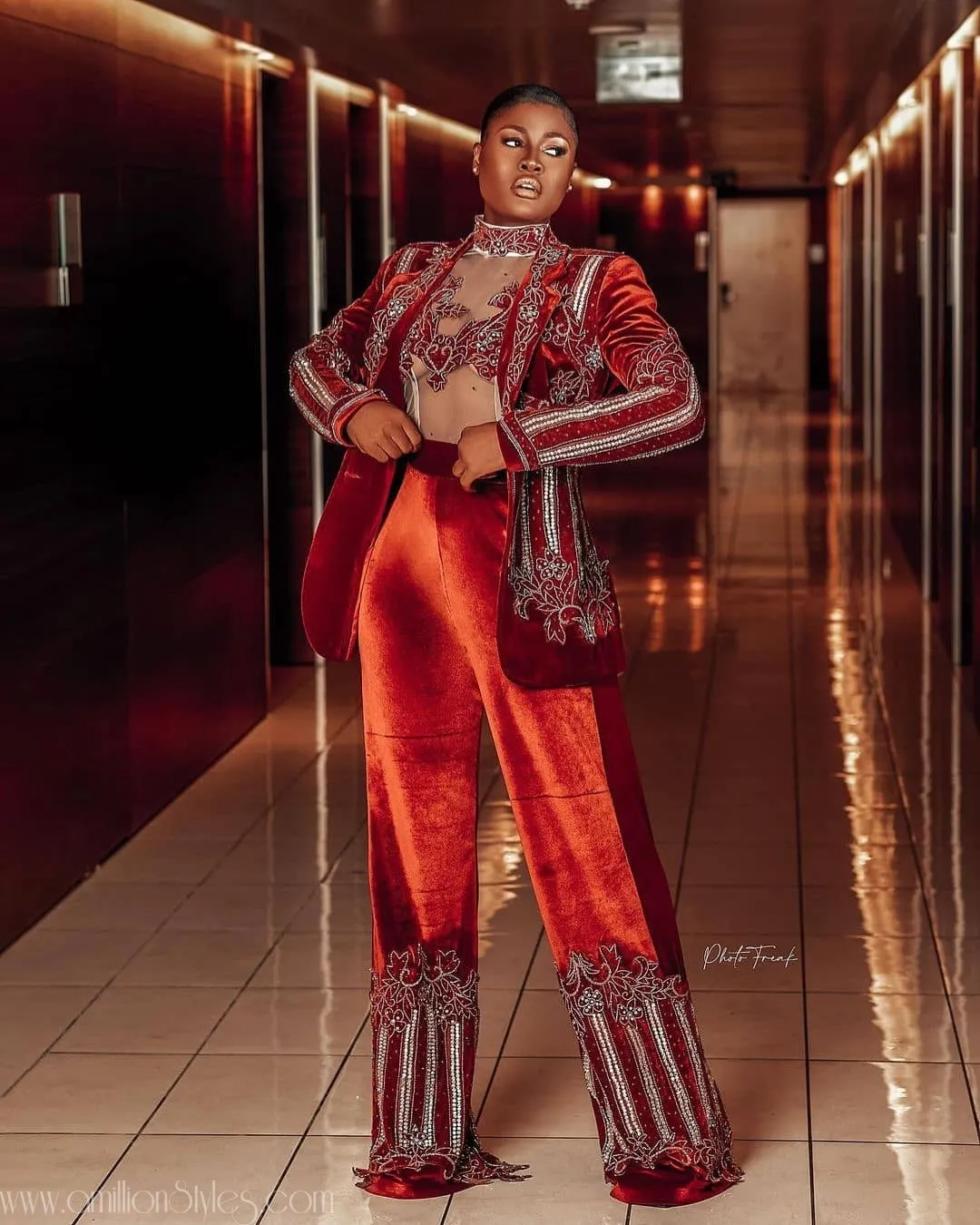 Celebrity Styles Seen At 14th Headies Awards