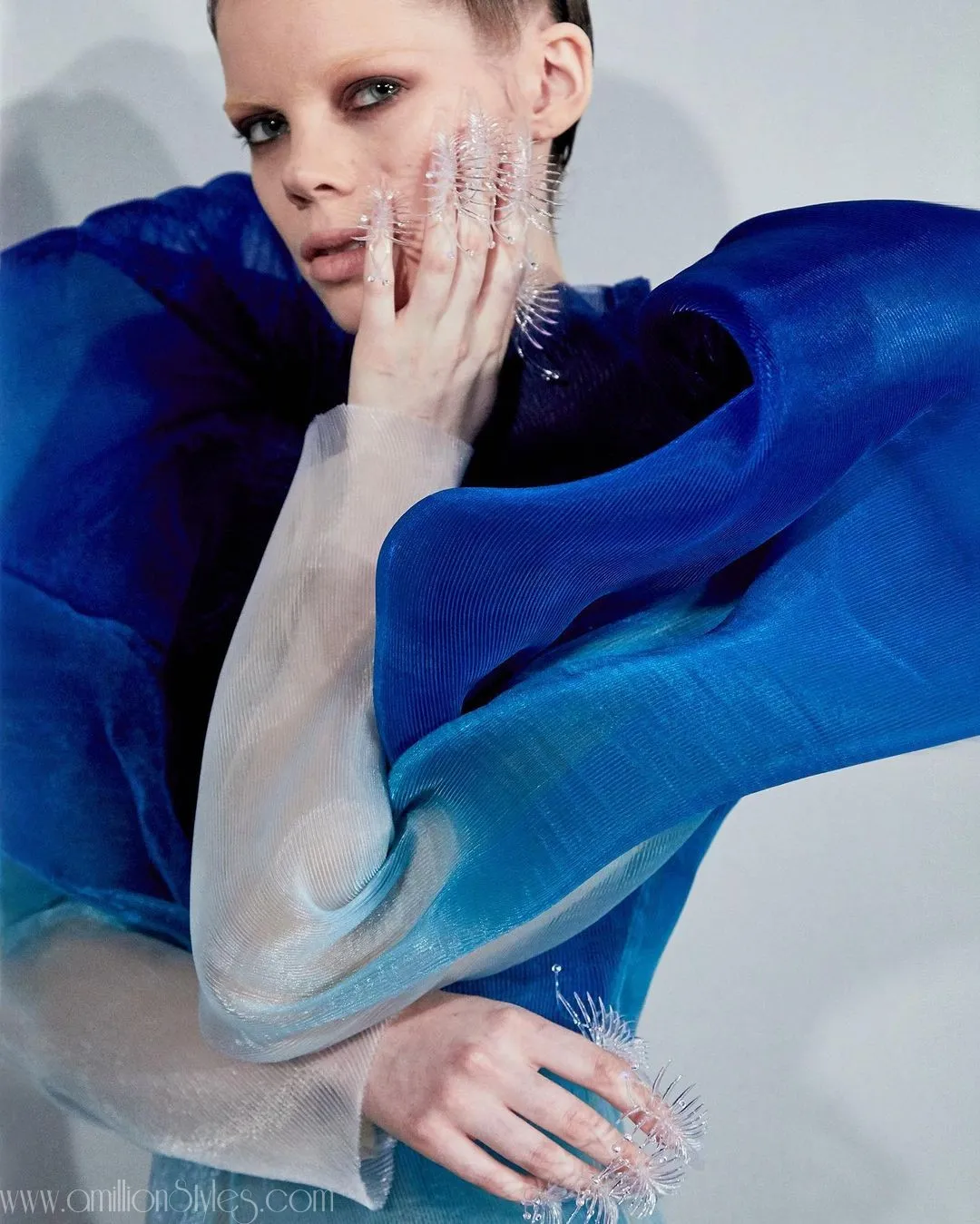 Fan Bingbing Brings This Iris Van Herpen Liquescent Motion To Life