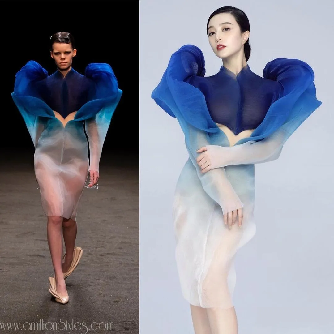 Fan Bingbing Brings This Iris Van Herpen Liquescent Motion To Life