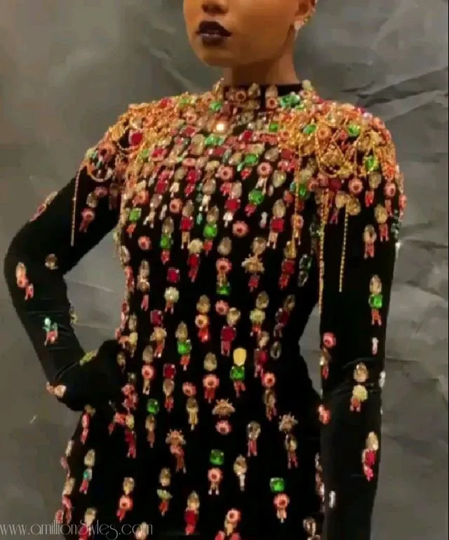 A Quick Look At Nancy Isime's Looks On Host Duties At The 14th Headies
