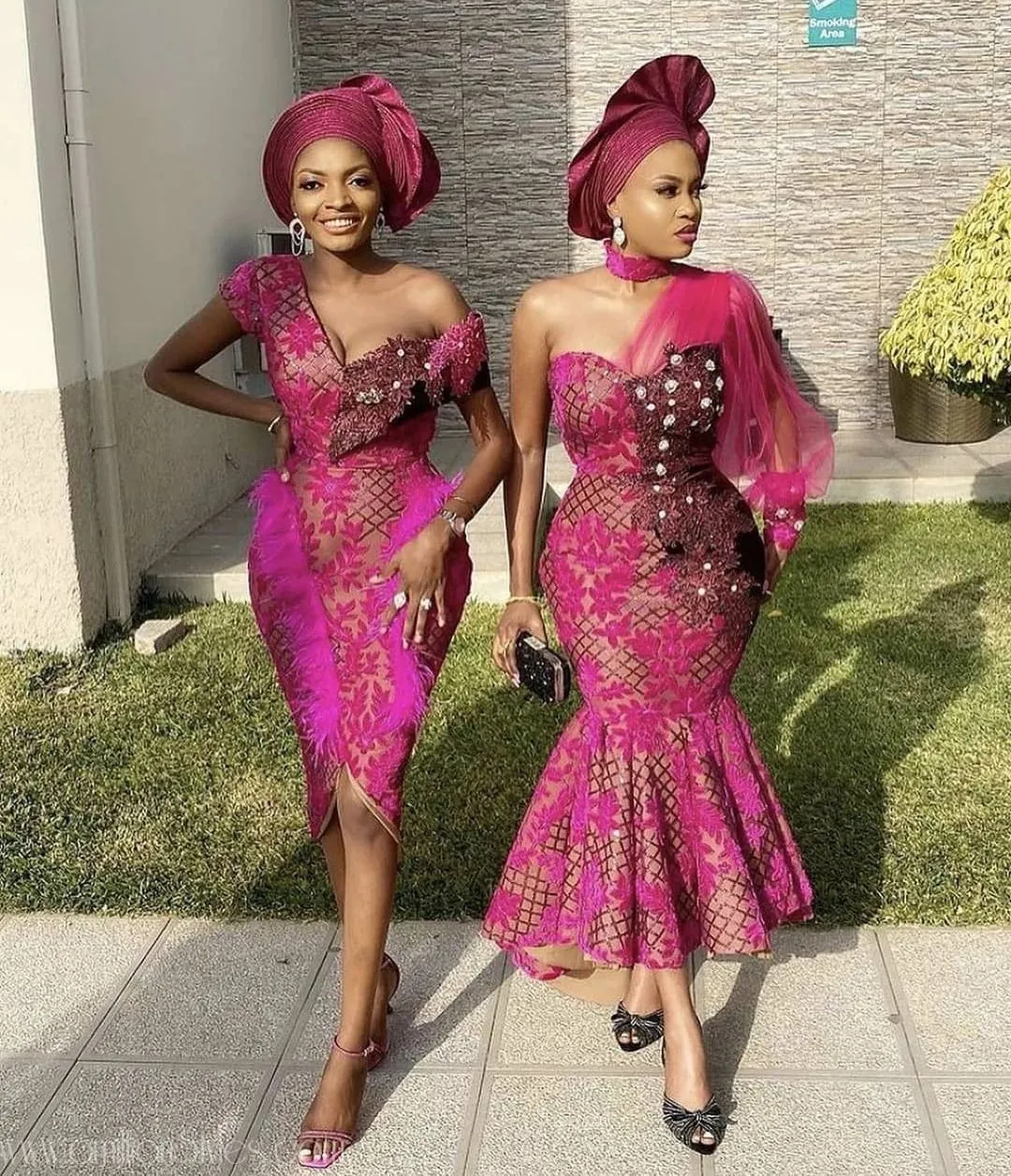Exquisite Nigerian Lace Asoebi Styles-Volume 20