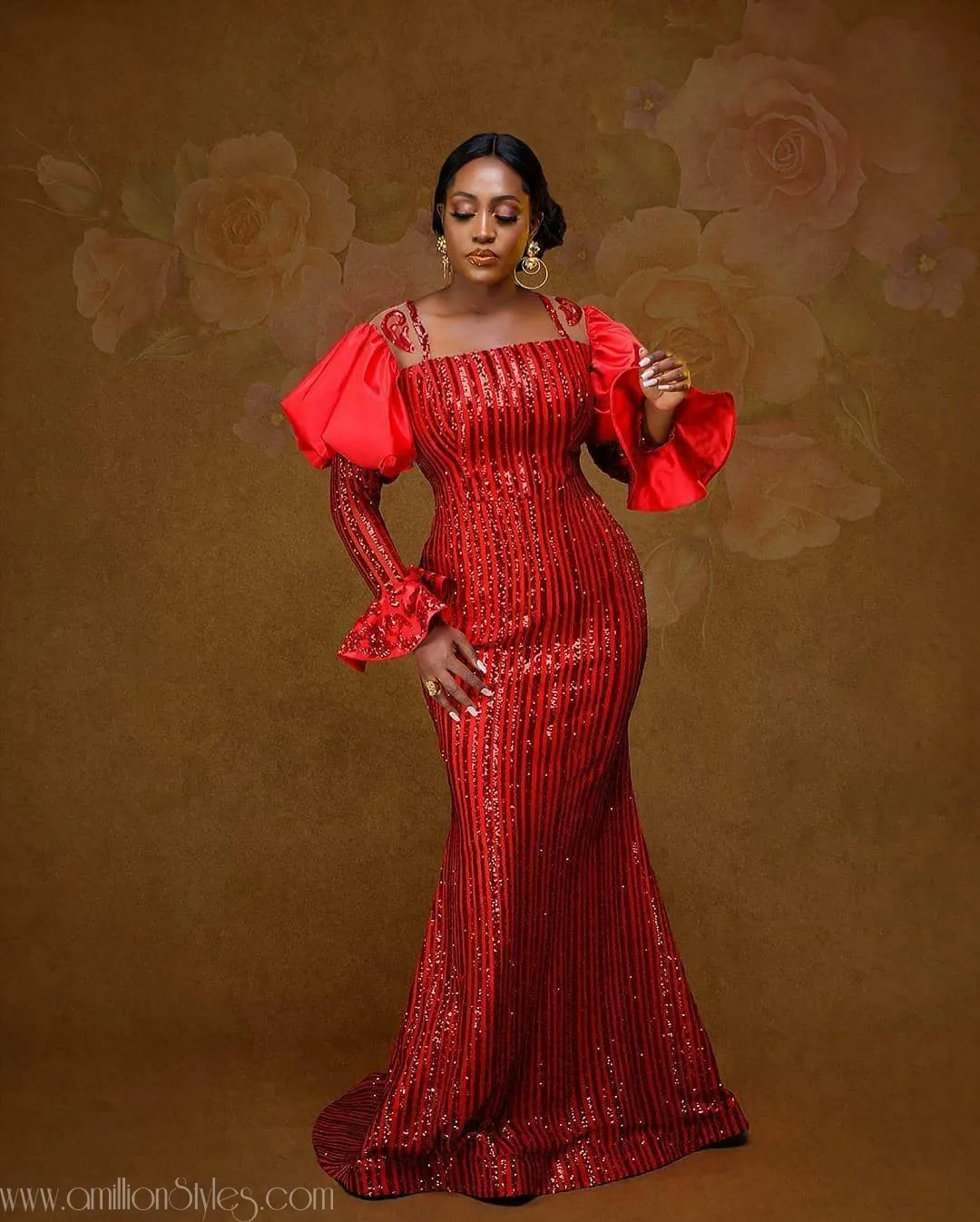 Exquisite Nigerian Lace Asoebi Styles-Volume 21