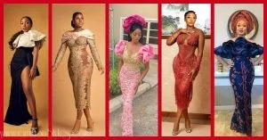 Exquisite Nigerian Lace Asoebi Styles-Volume 21