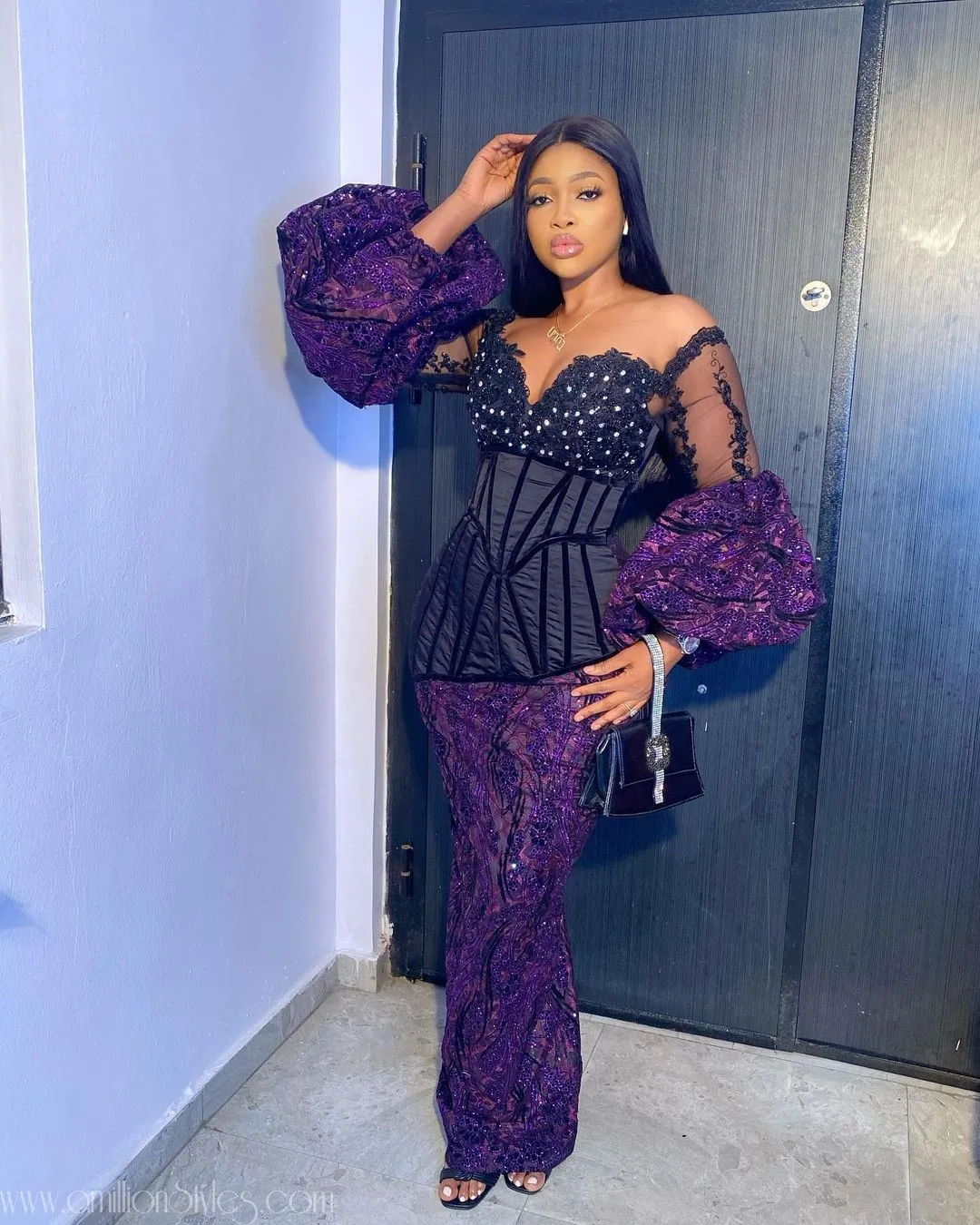 Exquisite Nigerian Lace Asoebi Styles-Volume 20