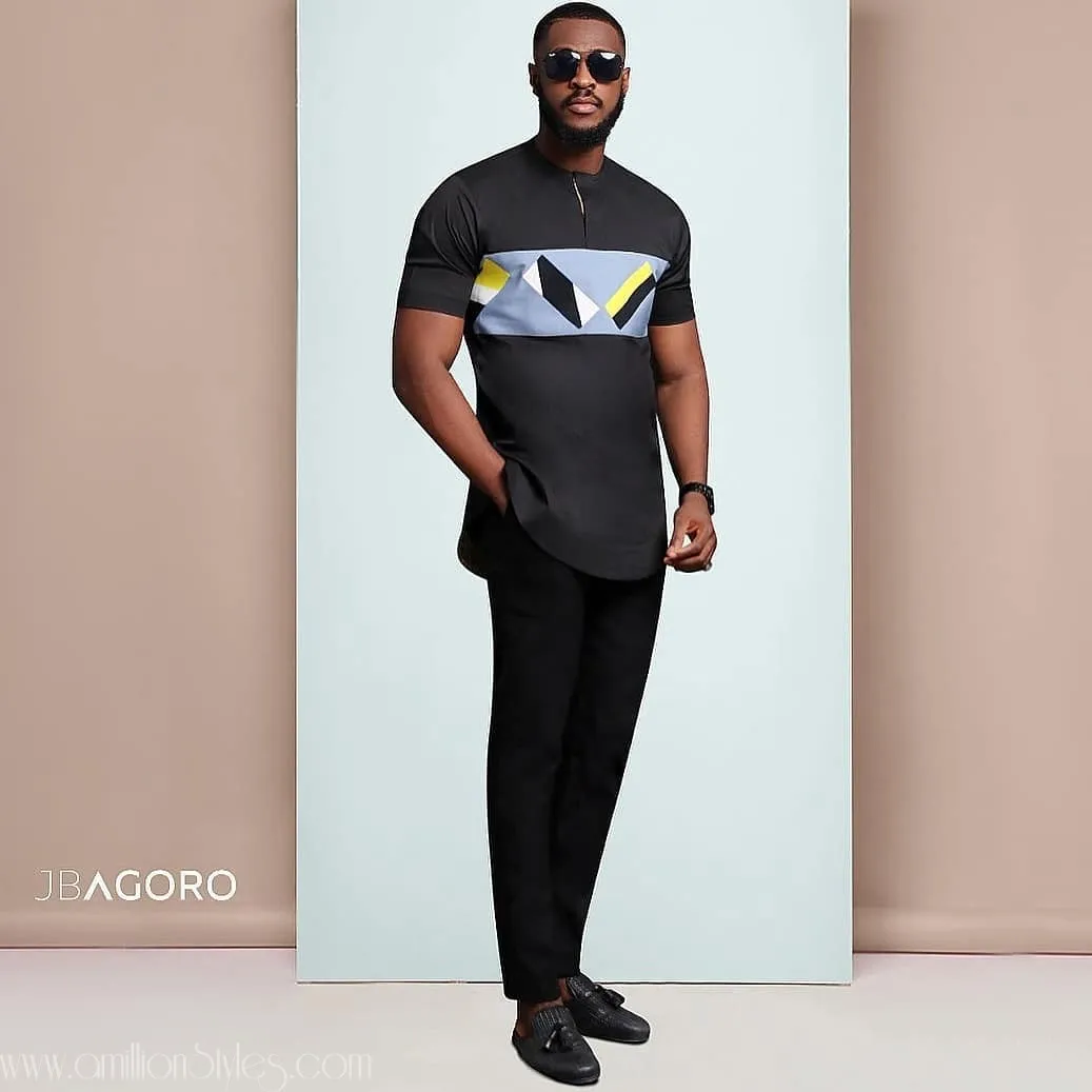 11 Stylish, Classy Black Atiku Styles For Men