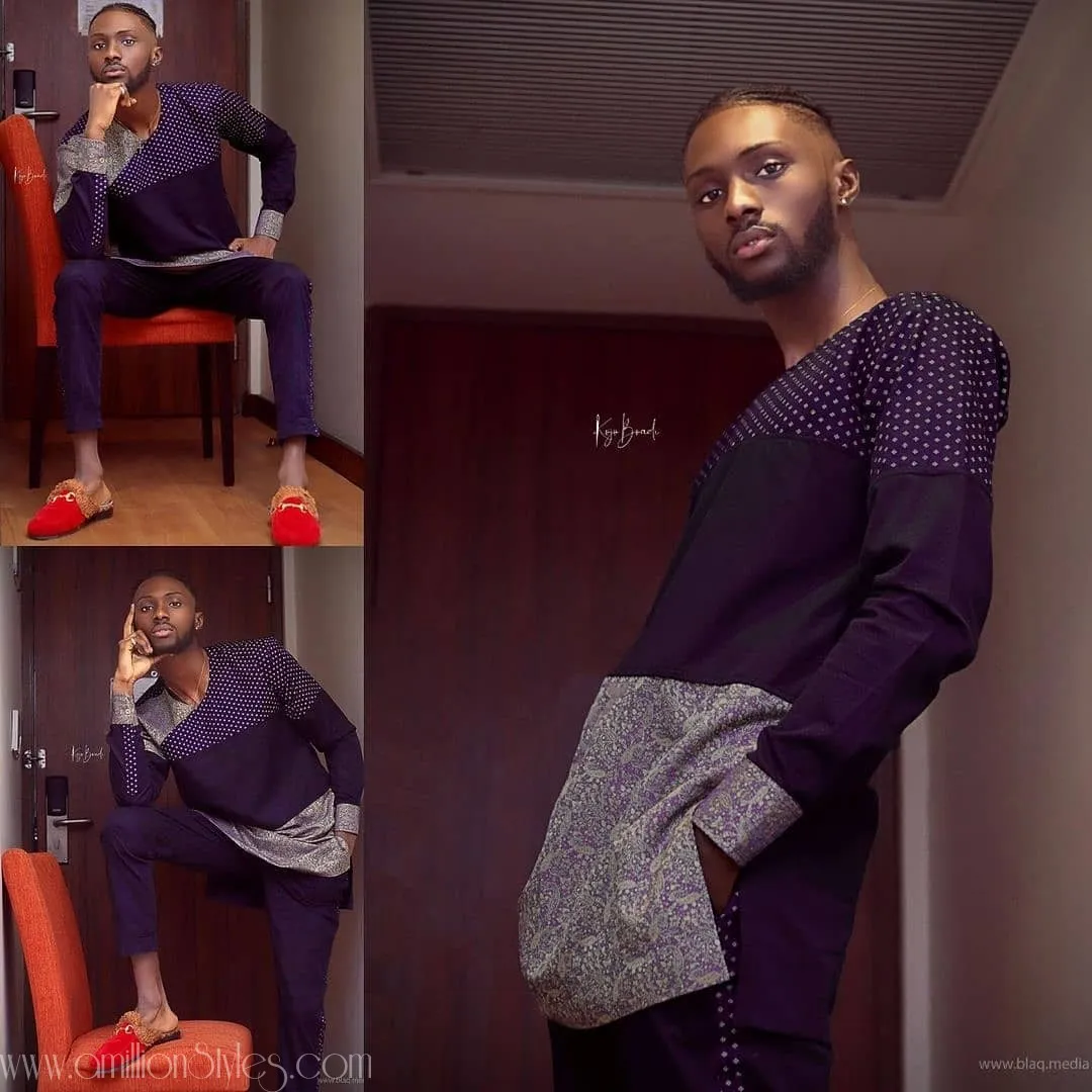 11 Stylish, Classy Black Atiku Styles For Men