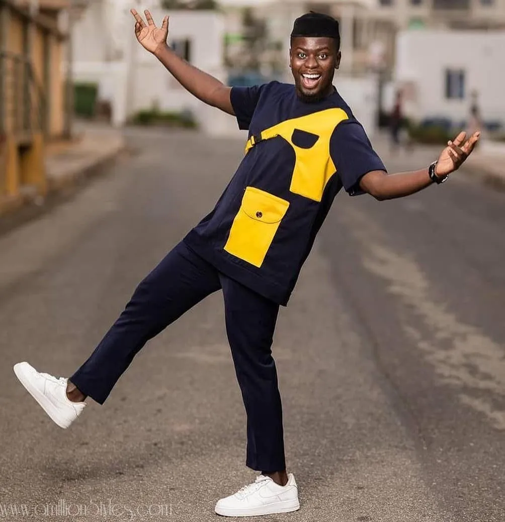 11 Stylish, Classy Black Atiku Styles For Men