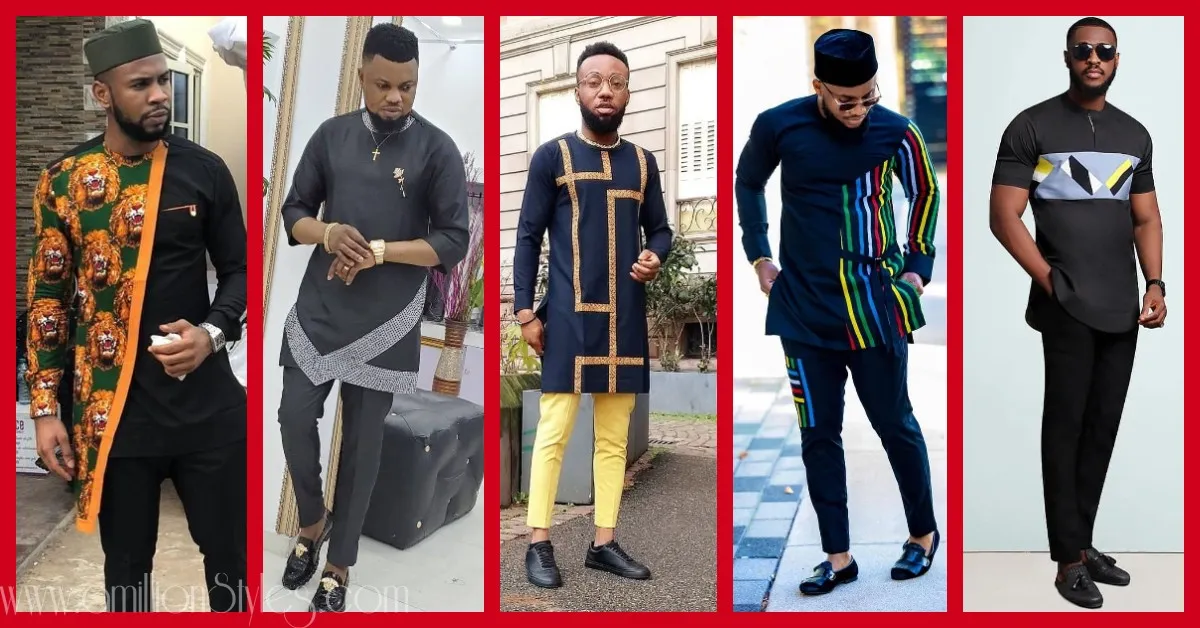 11 Stylish, Classy Black Atiku Styles For Men