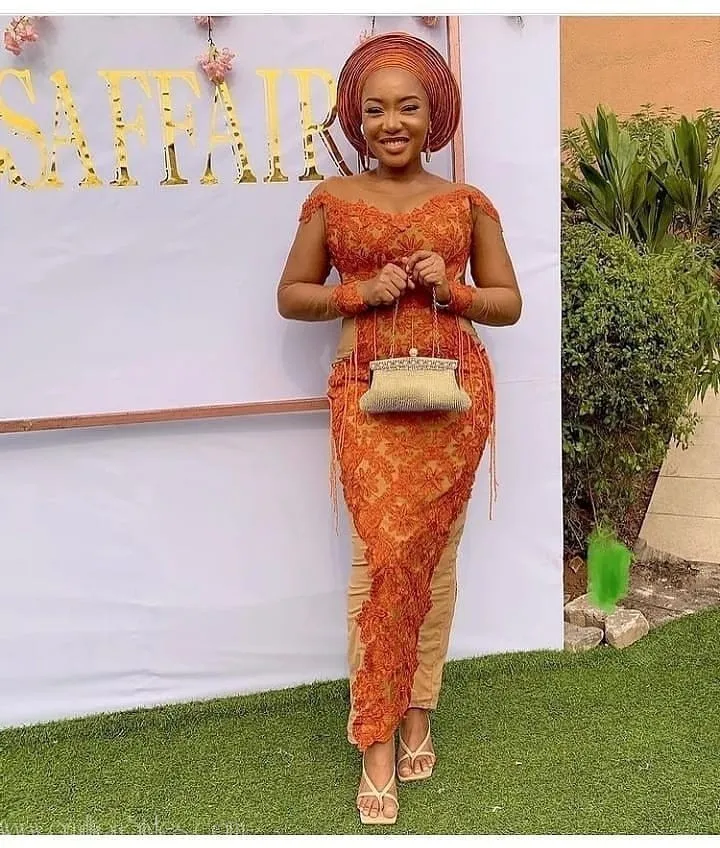 The Most Popular Color Of Asoebi Lace In 2020 Was Orange