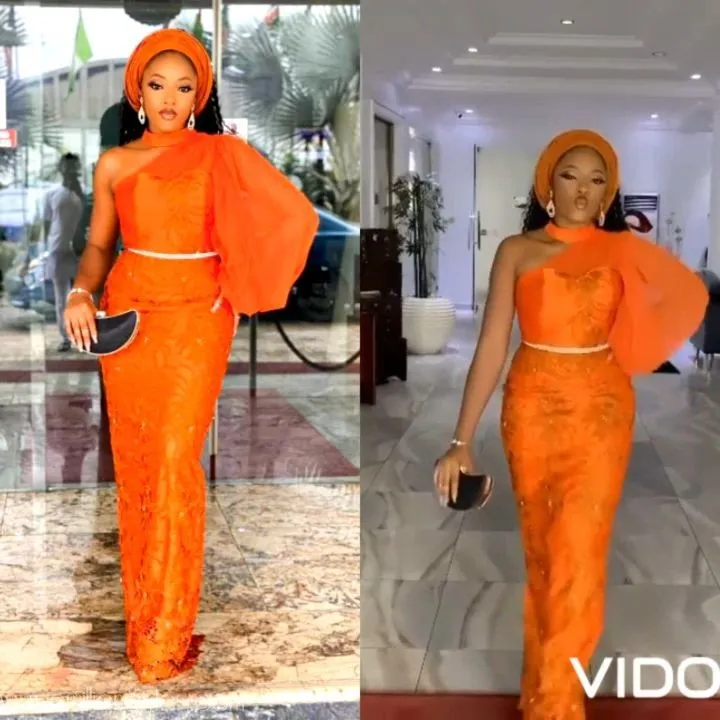 The Most Popular Color Of Asoebi Lace In 2020 Was Orange