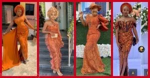 The Most Popular Color Of Asoebi Lace In 2020 Was Orange