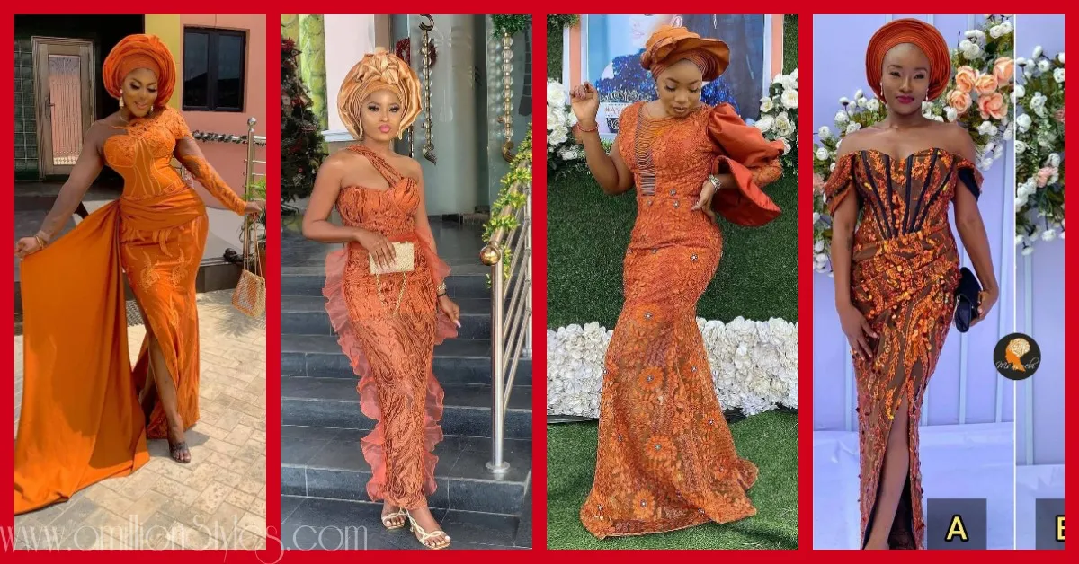 The Most Popular Color Of Asoebi Lace In 2020 Was Orange