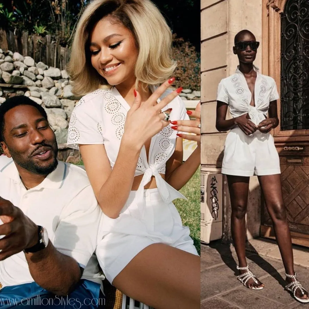 Zendaya And John David Washington Sizzle On W Magazine Cover