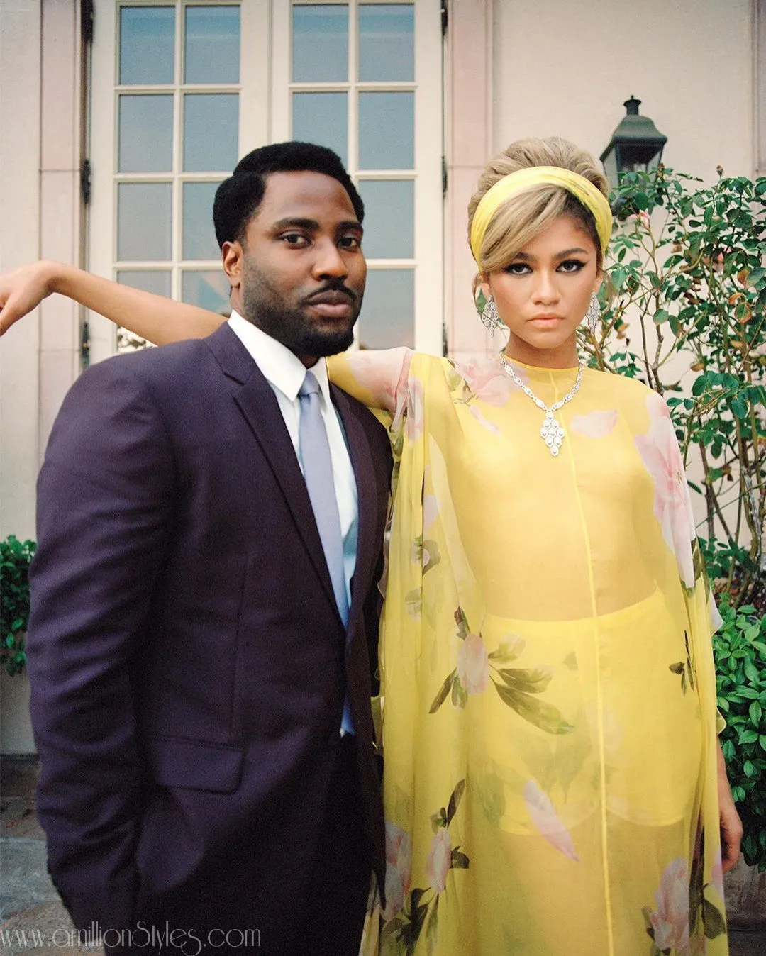 Zendaya And John David Washington Sizzle On W Magazine Cover