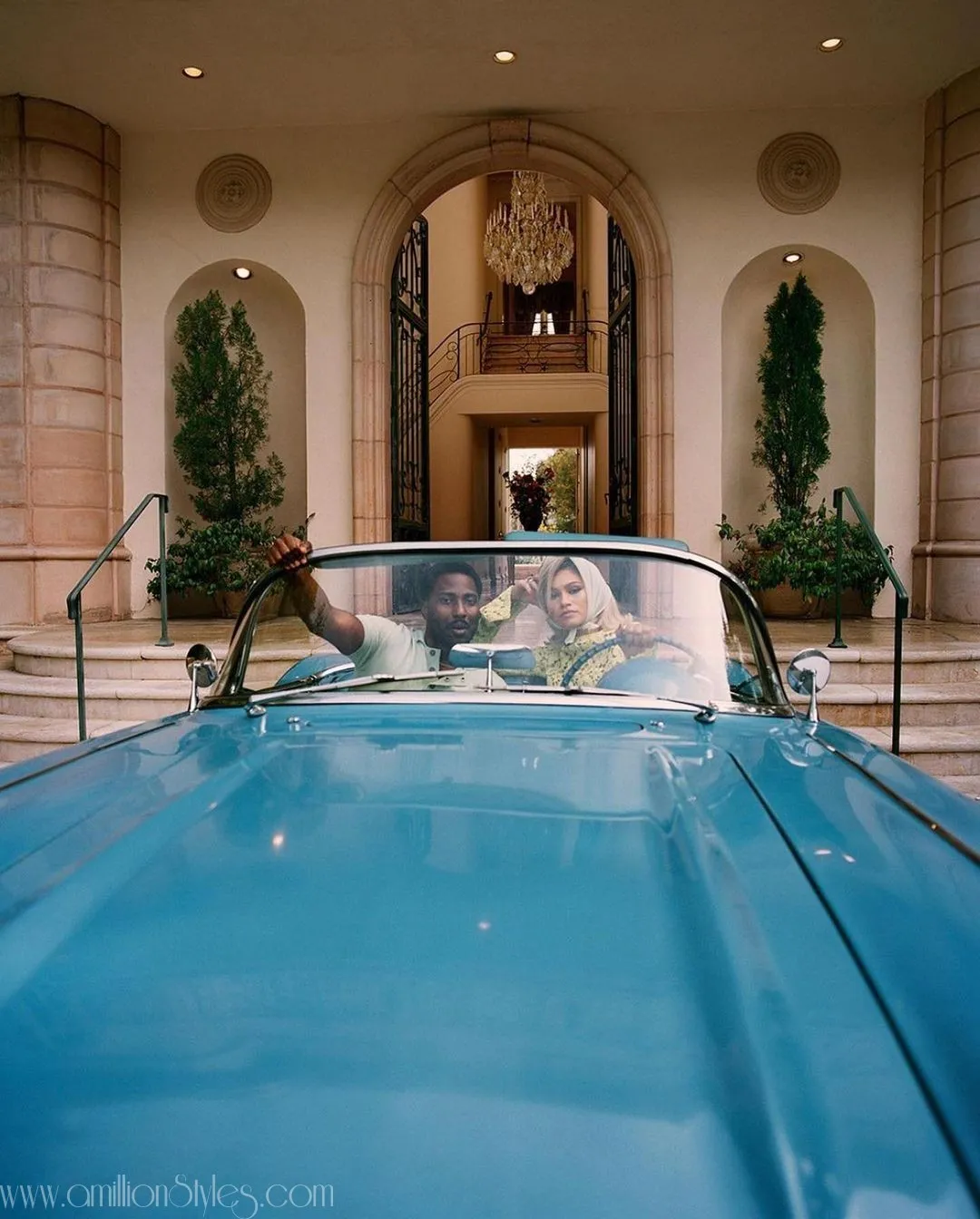 Zendaya And John David Washington Sizzle On W Magazine Cover