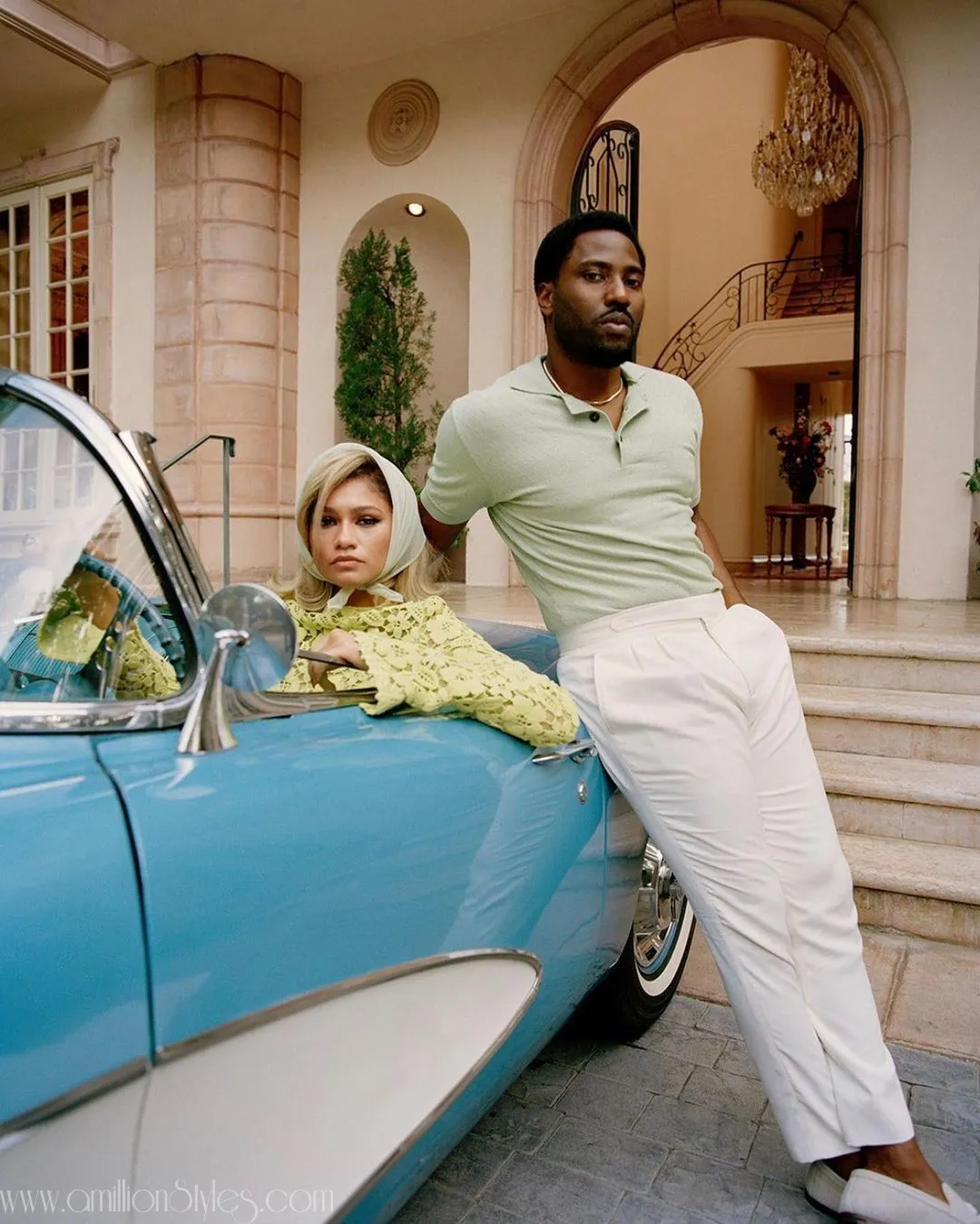 Zendaya And John David Washington Sizzle On W Magazine Cover