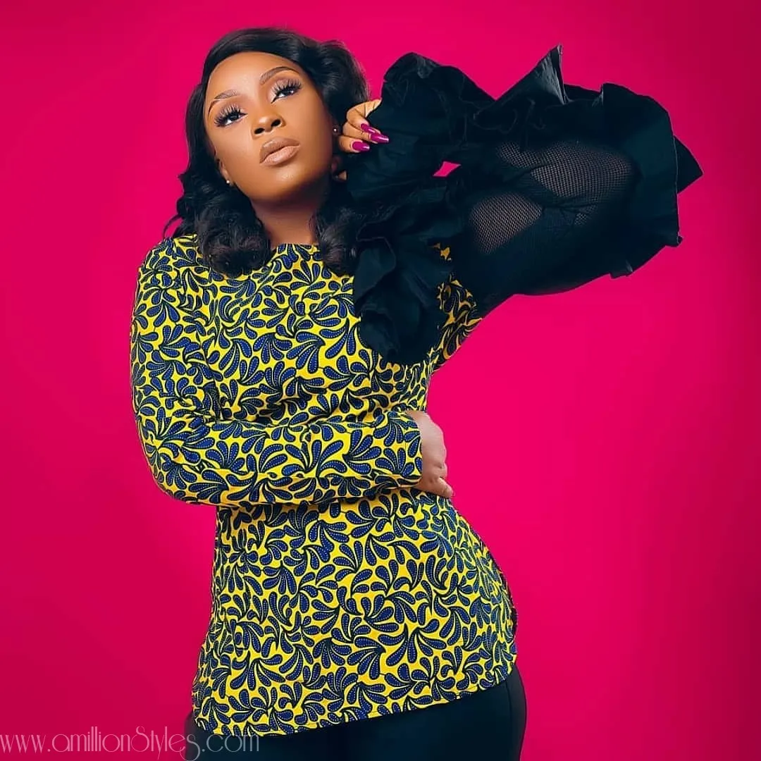 10 Amazing Ankara Tops For The Fashionable