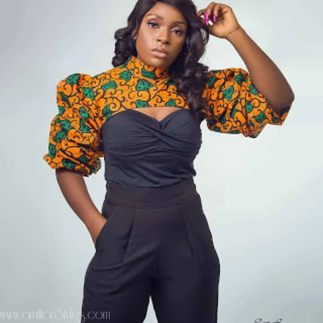 10 Amazing Ankara Tops For The Fashionable