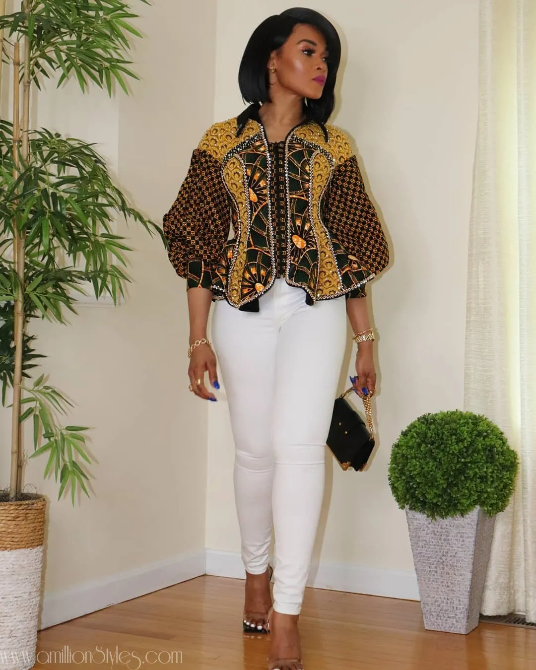 10 Amazing Ankara Tops For The Fashionable
