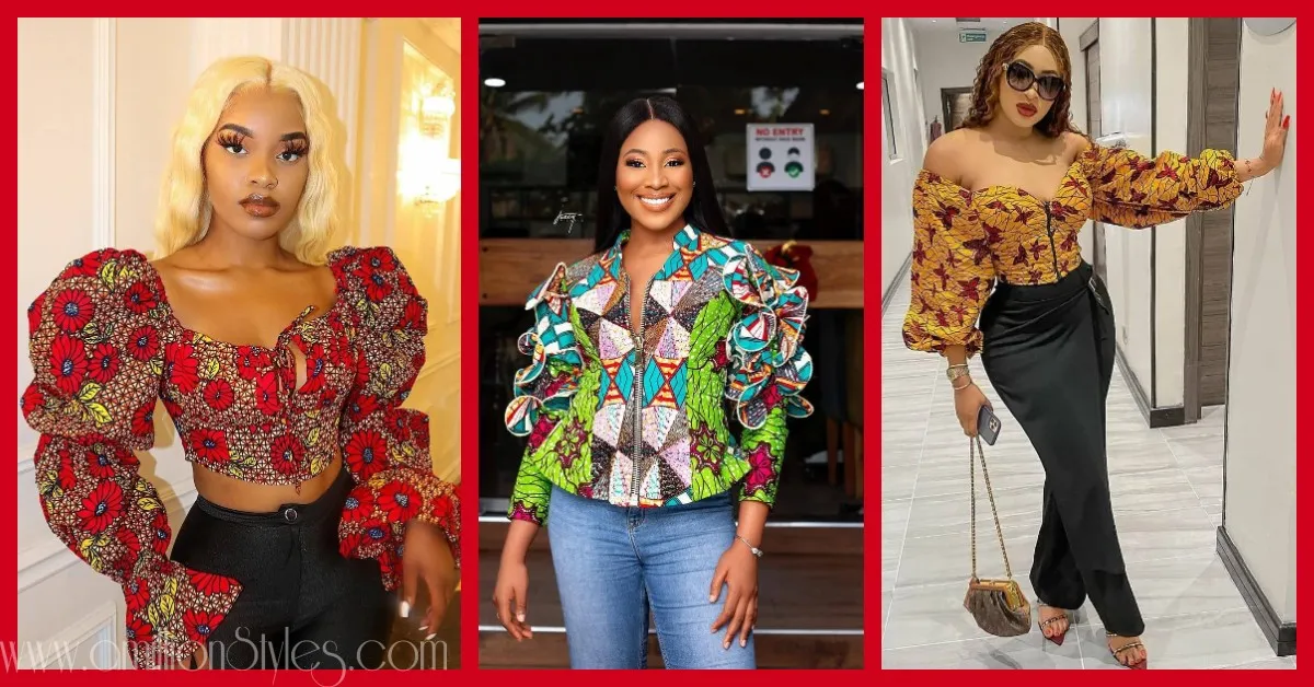 Can We Tempt You With These 7 Stunning Ankara Tops?
