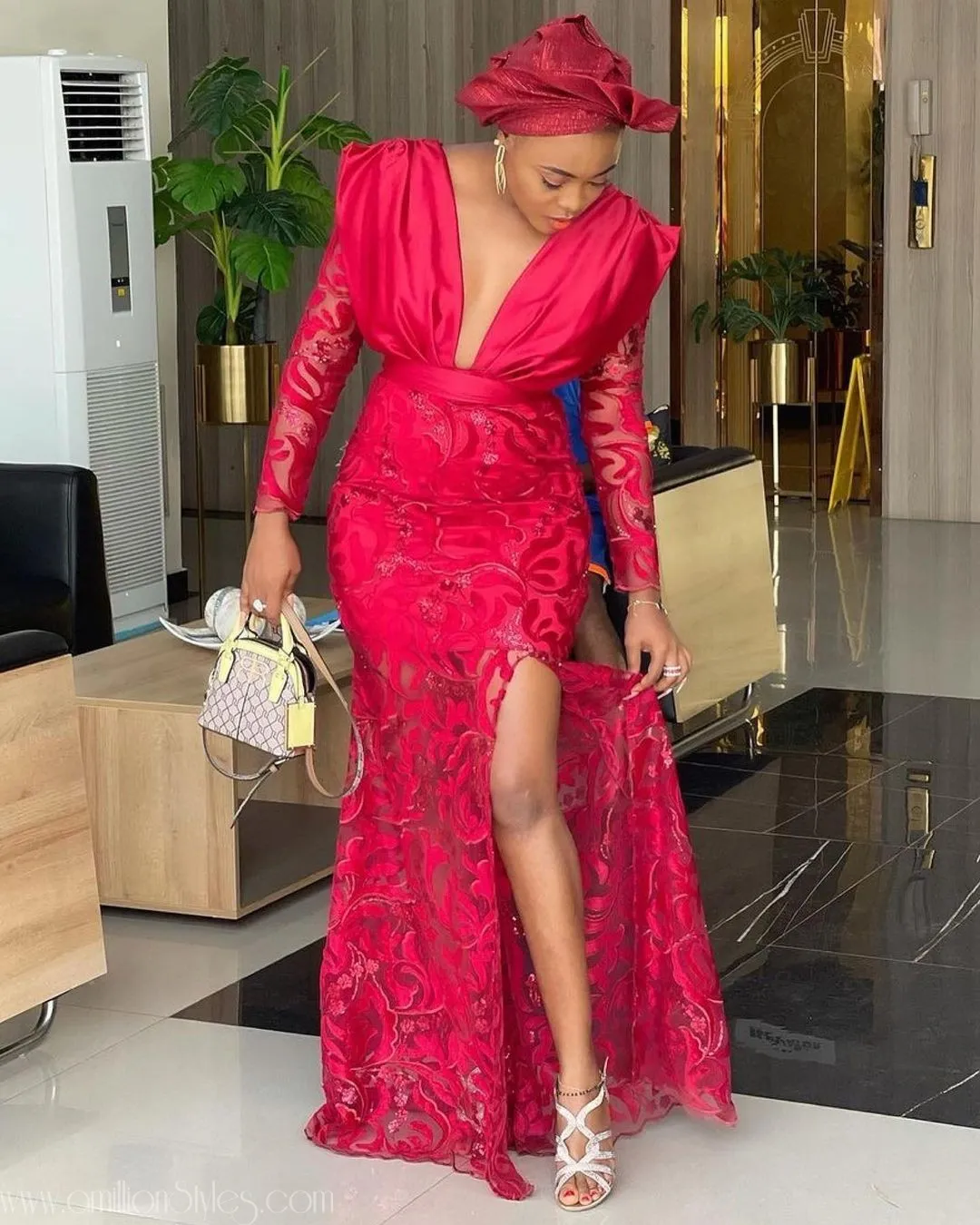 Exquisite Nigerian Lace Asoebi Styles-Volume 23
