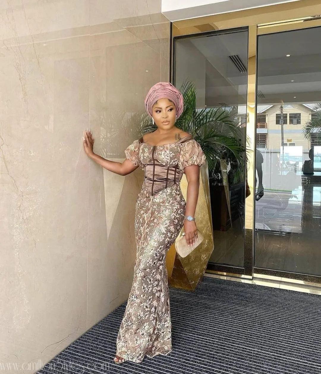 Exquisite Nigerian Lace Asoebi Styles-Volume 23