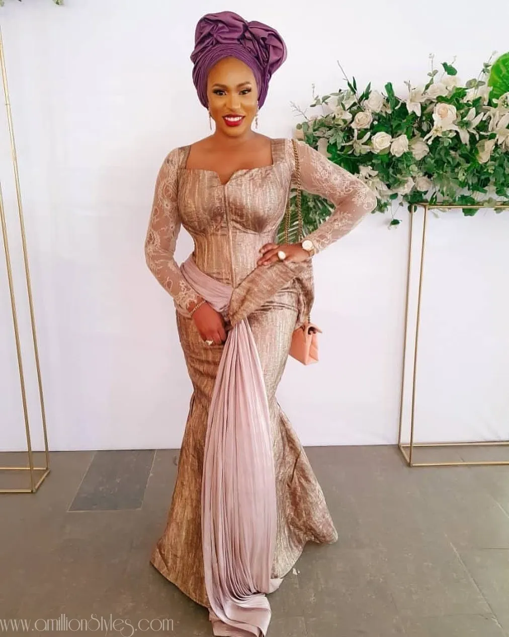 Exquisite Nigerian Lace Asoebi Styles-Volume 23