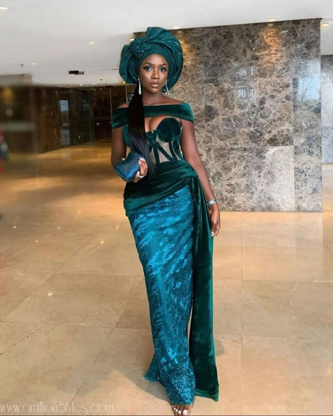 Exquisite Nigerian Lace Asoebi Styles-Volume 22