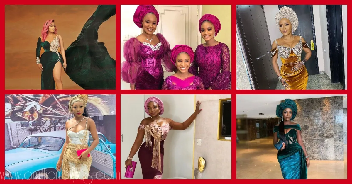 Exquisite Nigerian Lace Asoebi Styles-Volume 22