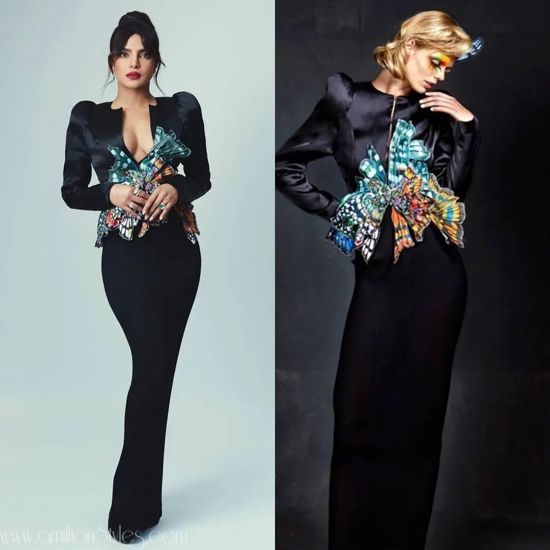 Priyanka Chopra In Ronald van der Kemp For BAFTA