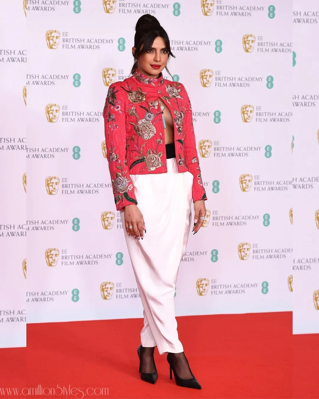 Priyanka Chopra In Ronald van der Kemp For BAFTA