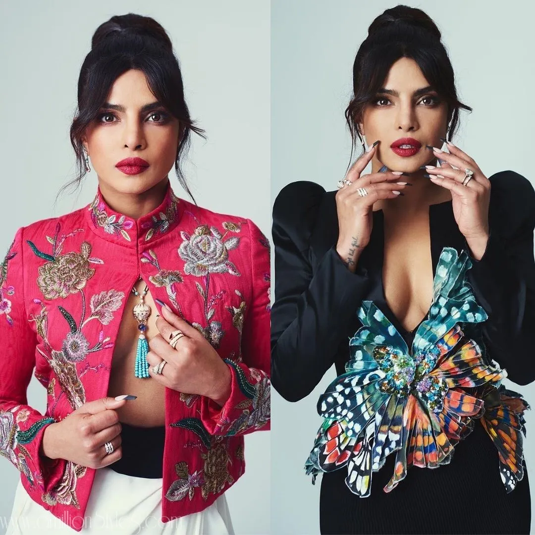 Priyanka Chopra In Ronald van der Kemp For BAFTA