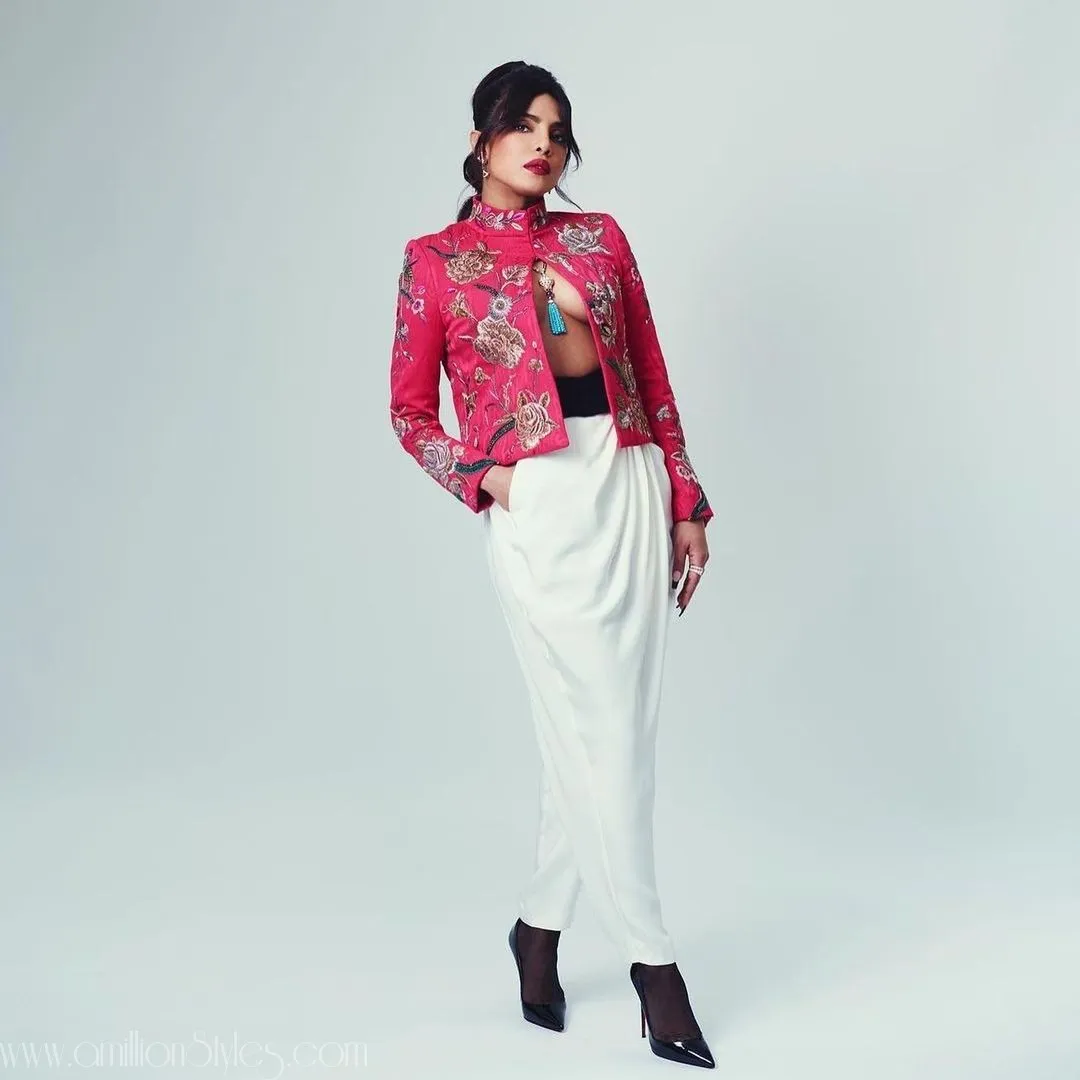 Priyanka Chopra In Ronald van der Kemp For BAFTA