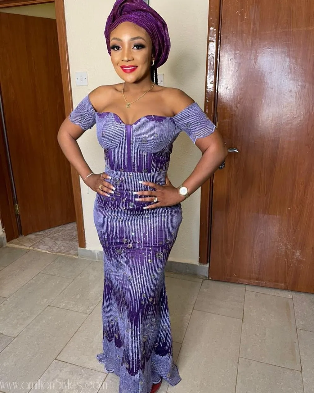 Exquisite Nigerian Lace Asoebi Styles-Volume 25