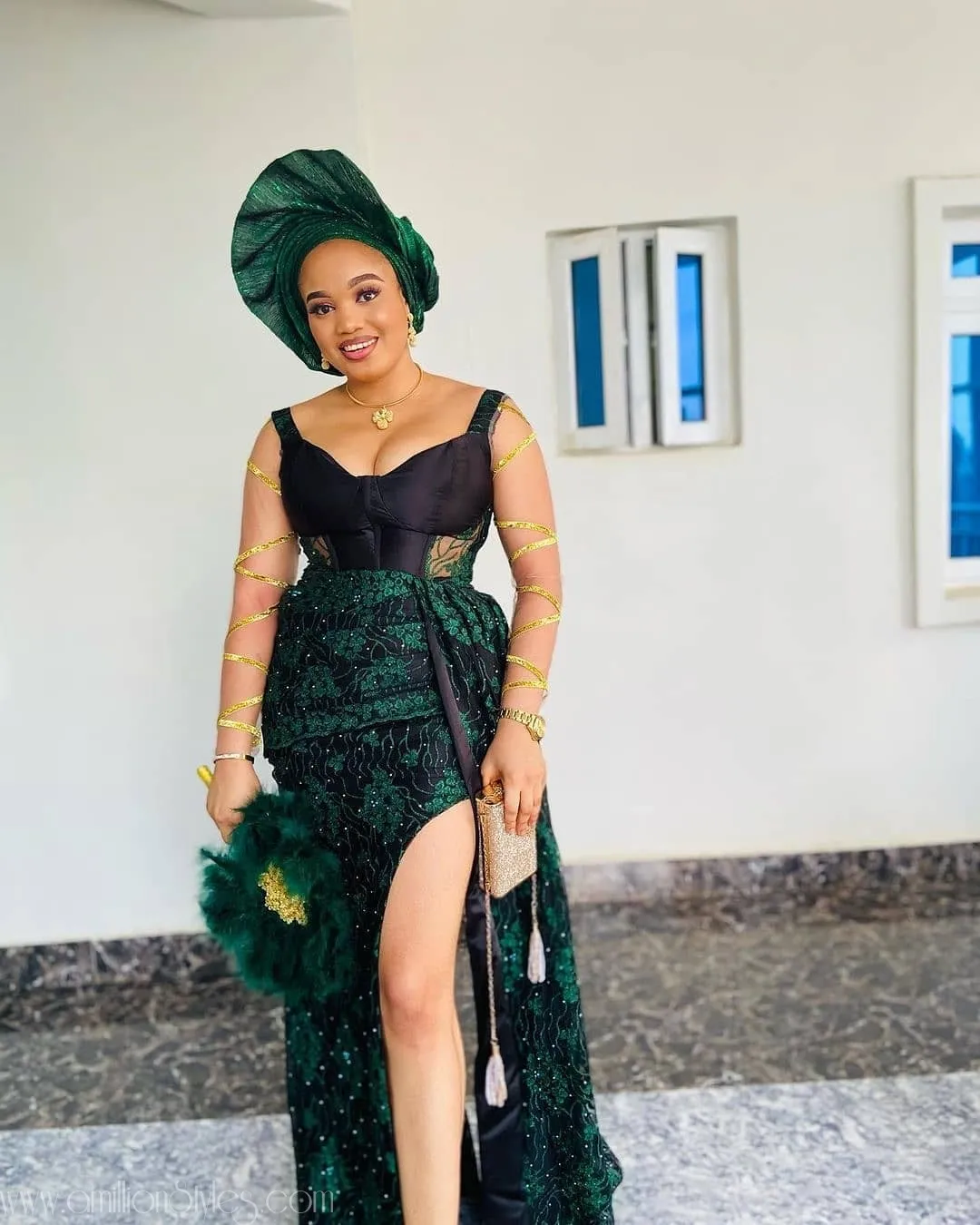 Exquisite Nigerian Lace Asoebi Styles-Volume 24