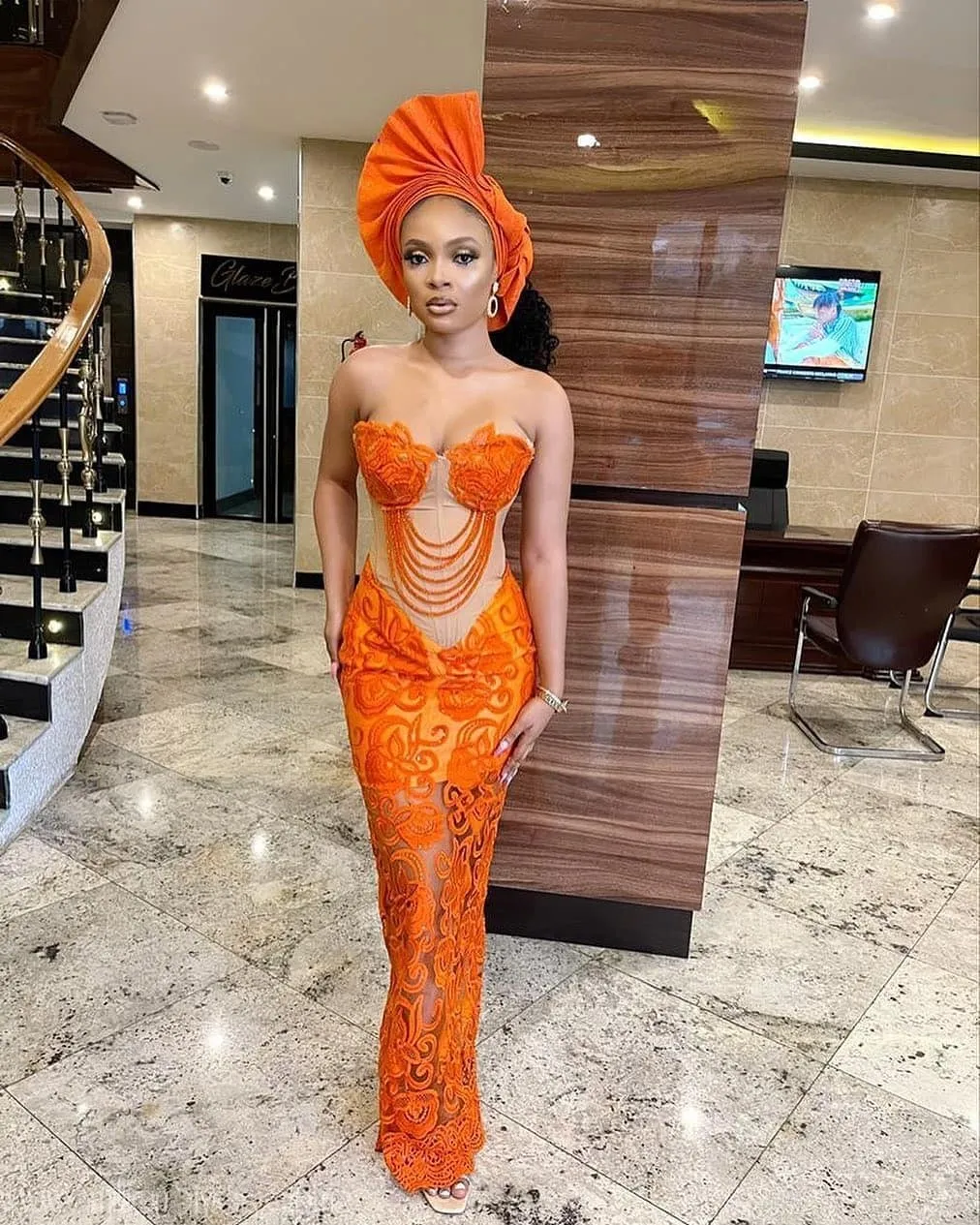 Exquisite Nigerian Lace Asoebi Styles-Volume 25