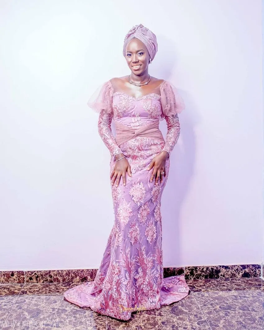 Exquisite Nigerian Lace Asoebi Styles-Volume 24