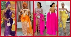 Exquisite Nigerian Lace Asoebi Styles-Volume 24