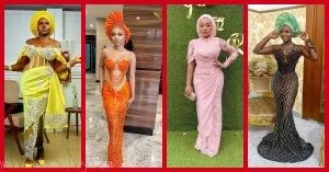 Exquisite Nigerian Lace Asoebi Styles-Volume 25
