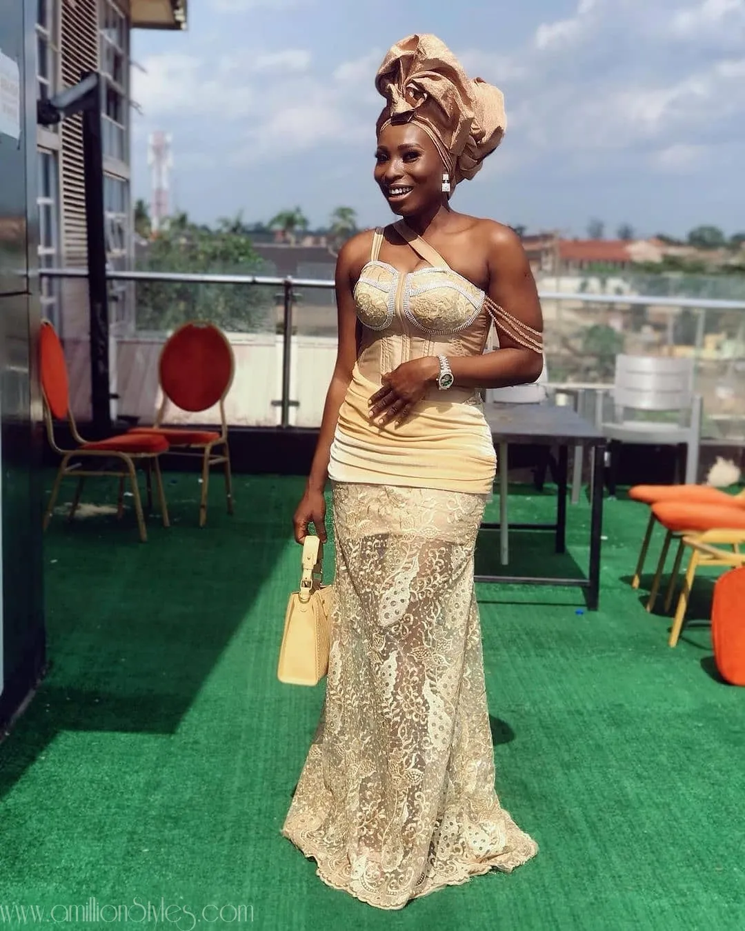 Exquisite Nigerian Lace Asoebi Styles-Volume 27