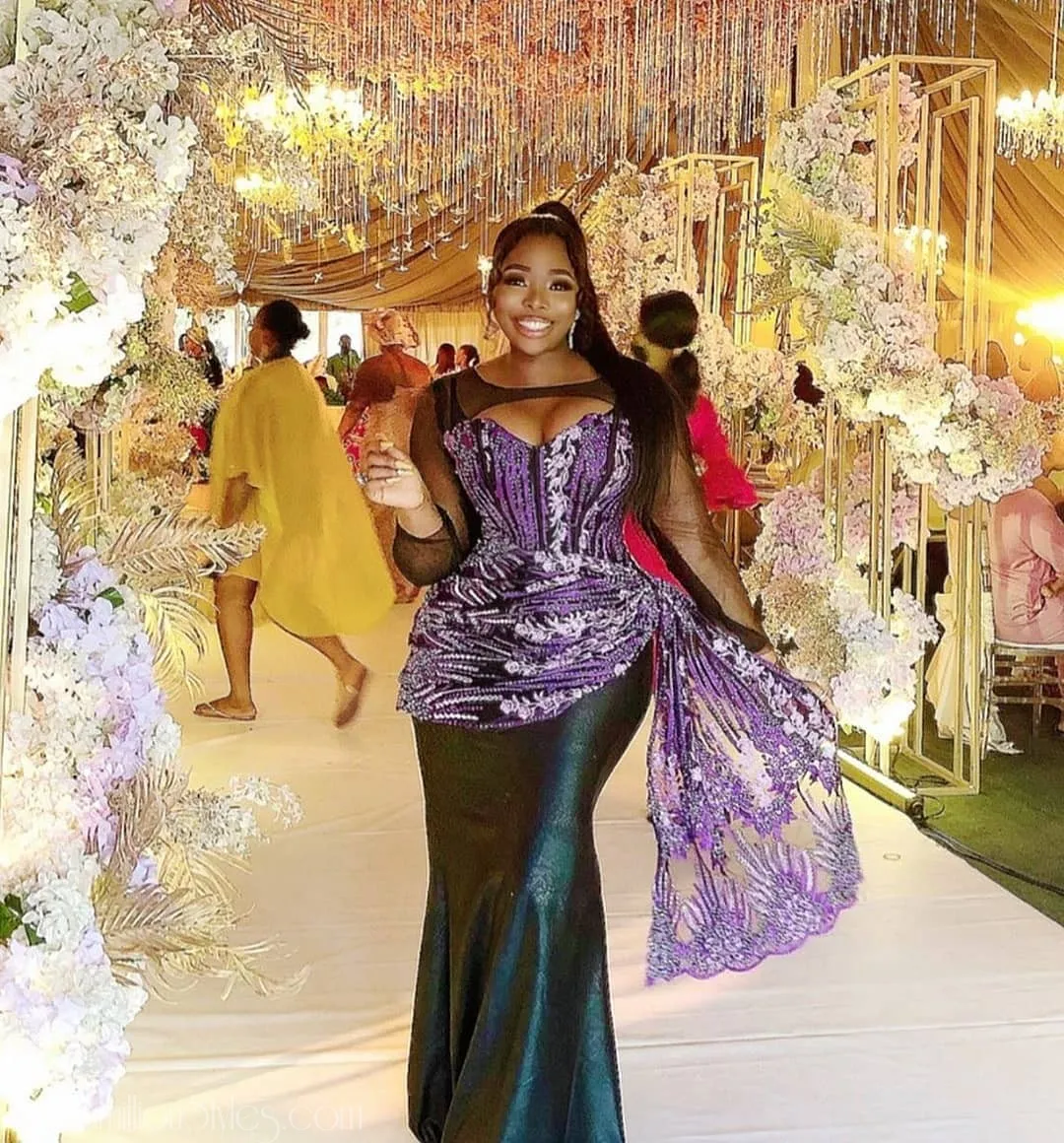 Exquisite Nigerian Lace Asoebi Styles-Volume 26