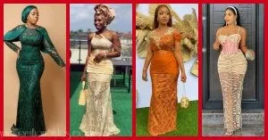 Exquisite Nigerian Lace Asoebi Styles-Volume 27