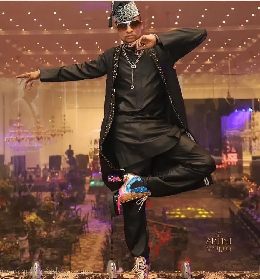 Let's Throwback To Toyin Lawani's #theartistandhismuse2021 Asoebi Styles