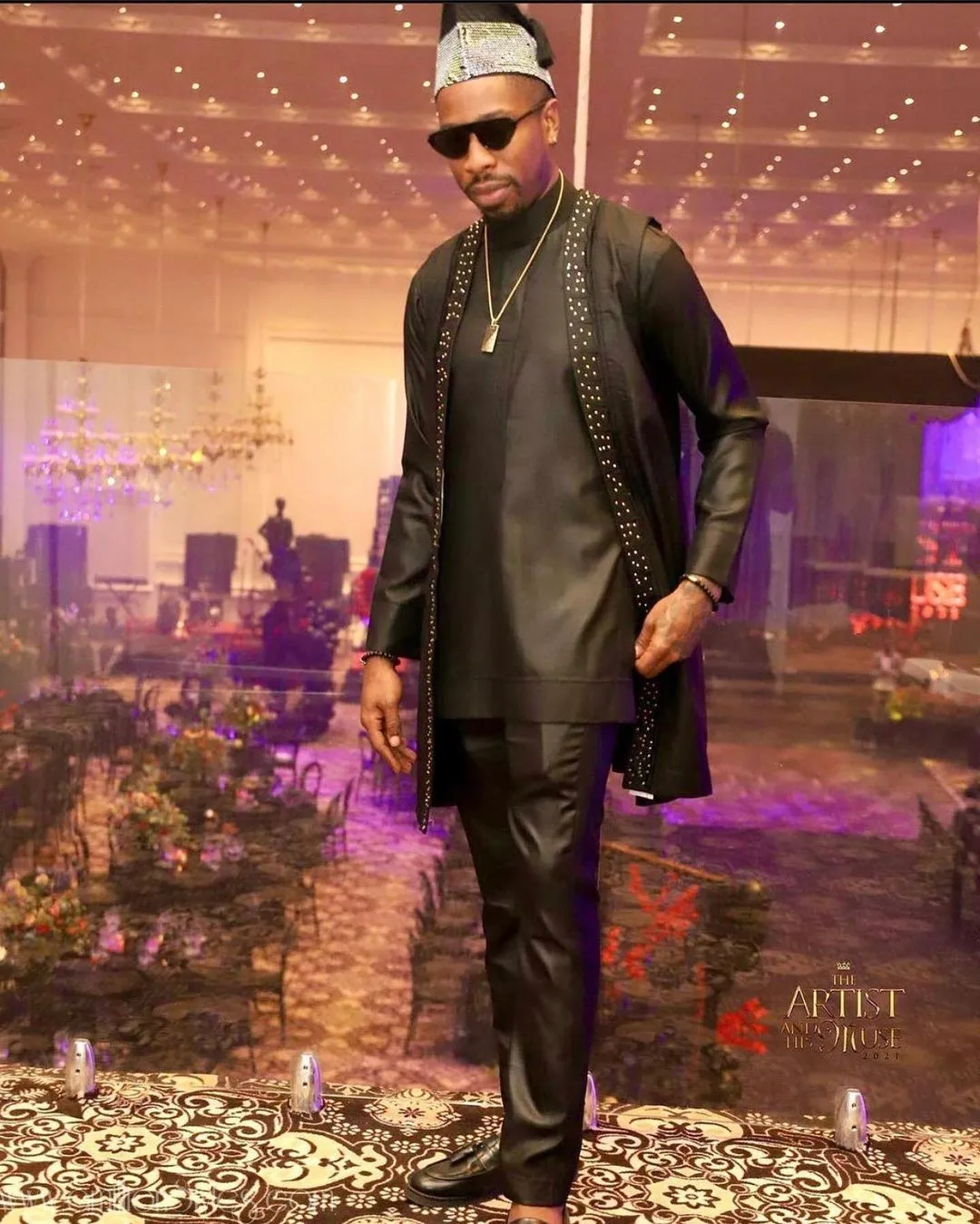 Let's Throwback To Toyin Lawani's #theartistandhismuse2021 Asoebi Styles