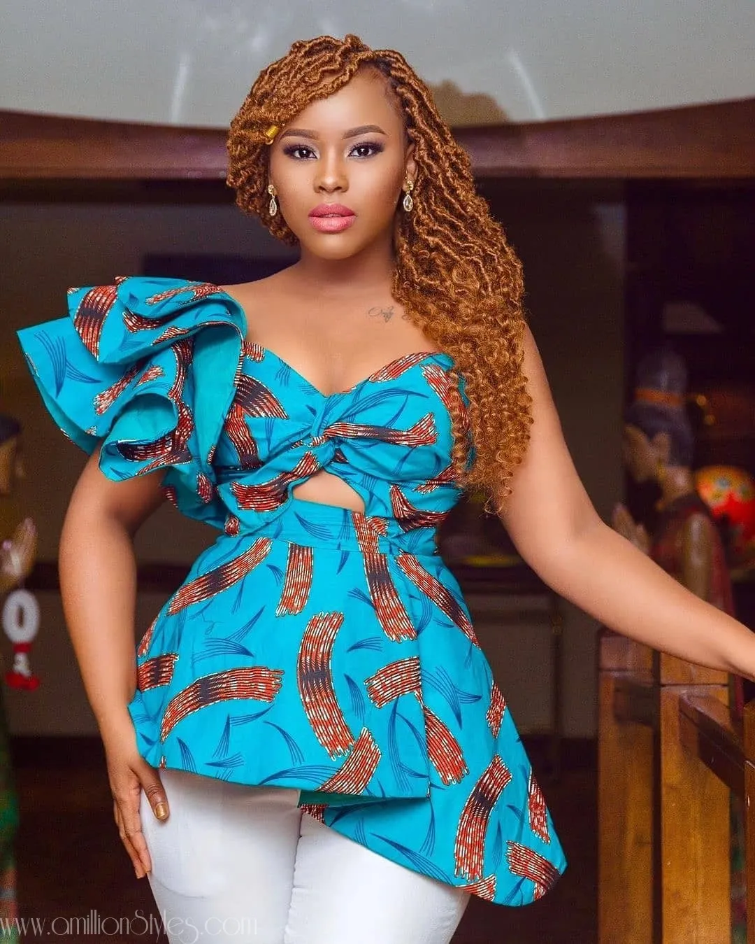 8 Beautiful Ankara Tops You Cannot Ignore