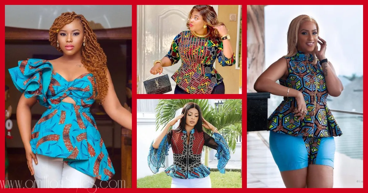 8 Beautiful Ankara Tops You Cannot Ignore