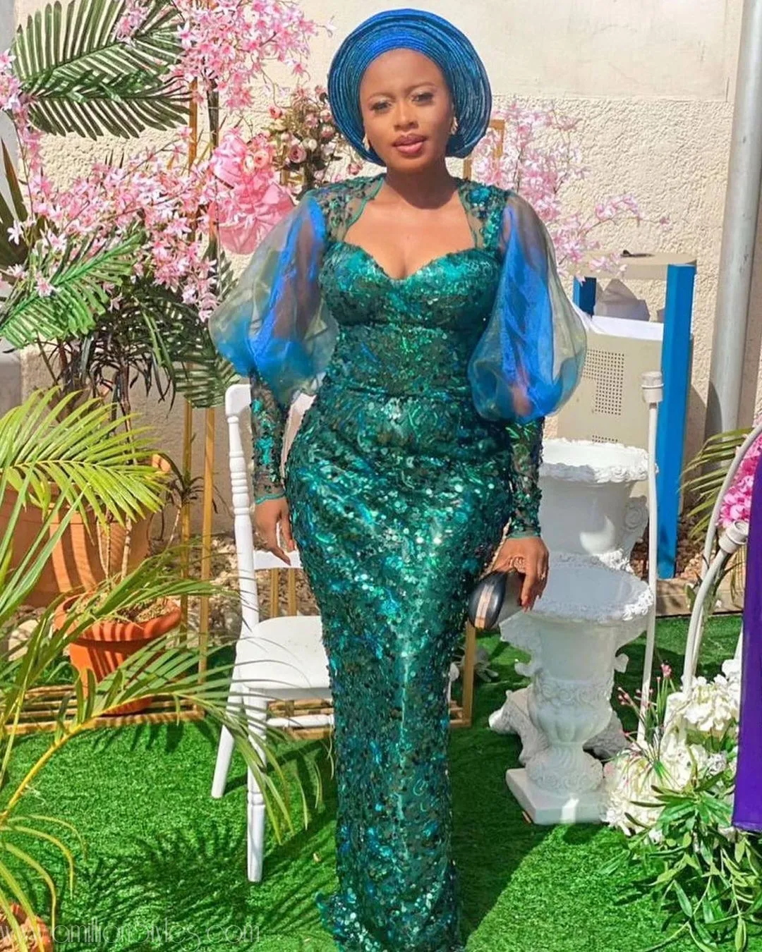 Exquisite Nigerian Lace Asoebi Styles-Volume 31