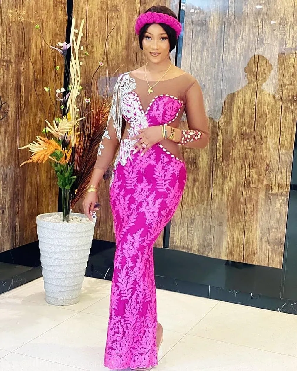 Exquisite Nigerian Lace Asoebi Styles-Volume 31