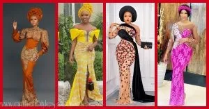 Exquisite Nigerian Lace Asoebi Styles-Volume 31