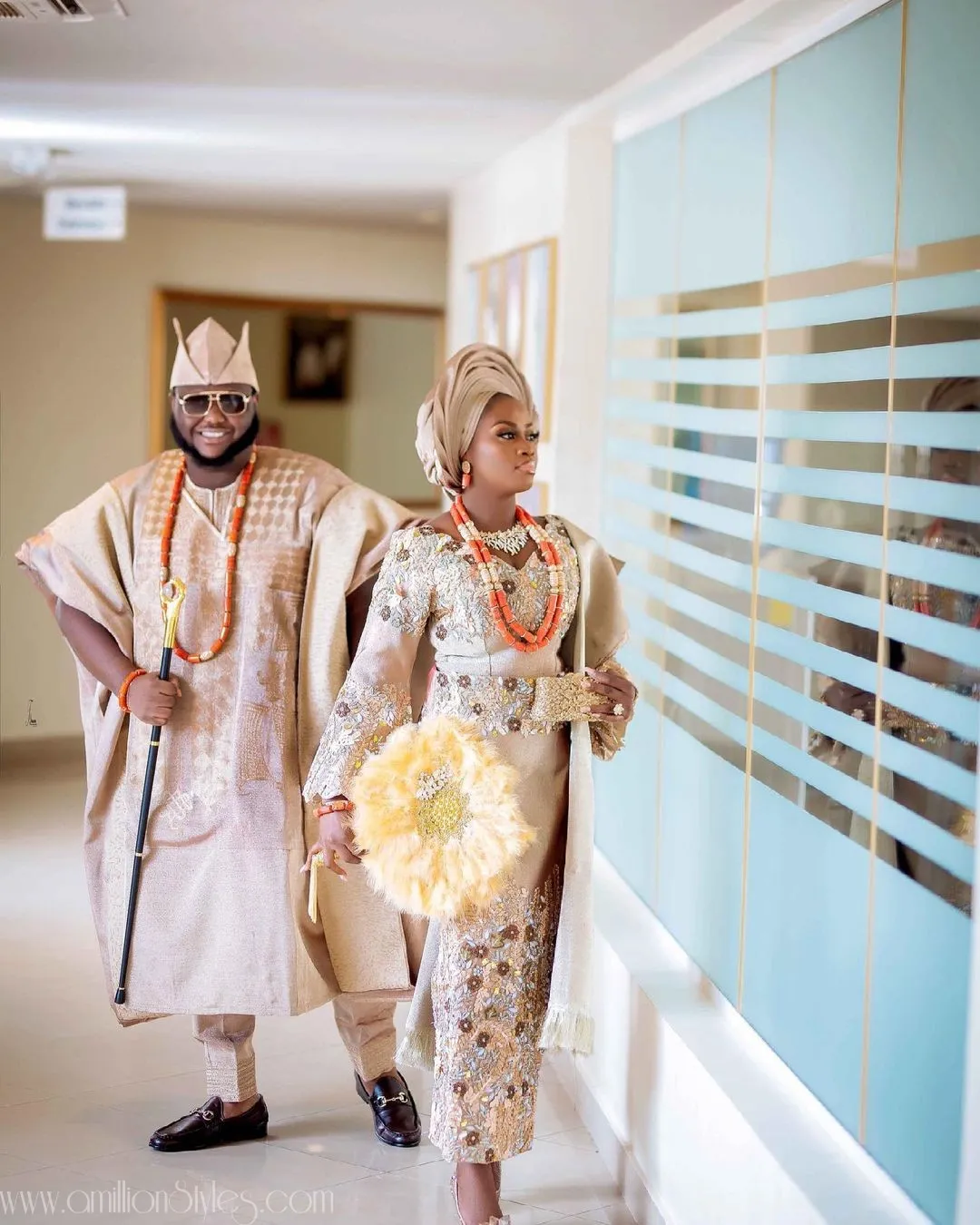 12 Fabulous Yoruba Bride Traditional Outfits